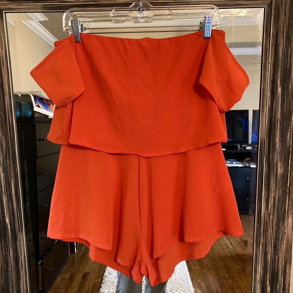 Orange romper - Picture 2 of 6